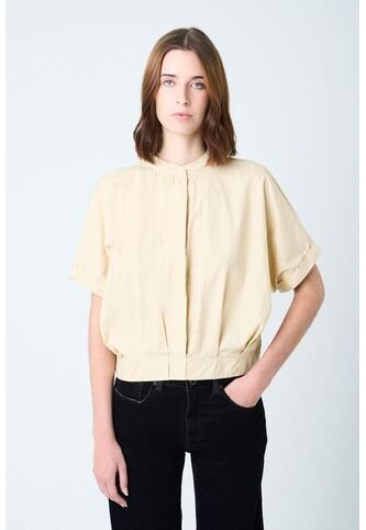 Camisa Topacio Para Mujer Cuello Nerú Camisa Topacio Para Mujer Cuello Nerú Arena M VÉLEZ Vélez