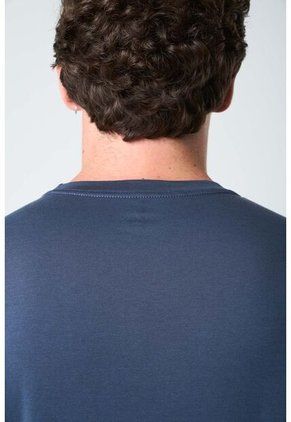 Camiseta Manga Corta Lerici Para Hombre Semi Fitted Camiseta Manga Corta Lerici Para Hombre Semi Fitted Azul Oscuro M VÉLEZ