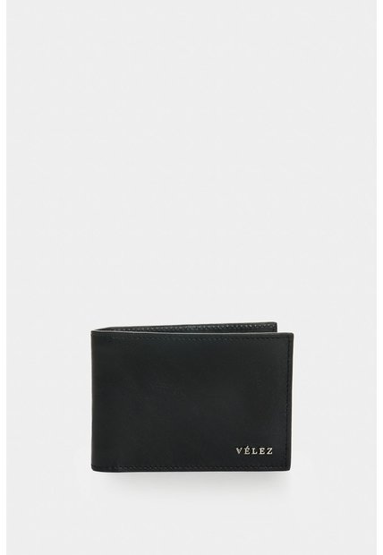 Billetera En Cuero Para Hombre Oasis Billetera En Cuero Para Hombre Oasis Negro VÉLEZ