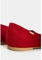 Baleta De Cuero Gamuzado Para Mujer Elia Baleta De Cuero Gamuzado Para Mujer Elia Rojo 38 VÉLEZ de Vélez