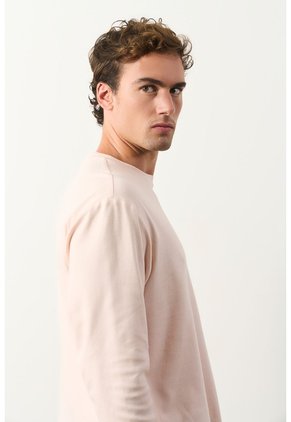 Camiseta Tejida Manga Larga Para Hombre Sabina Camiseta Tejida Manga Larga Para Hombre Sabina Rosado S VÉLEZ