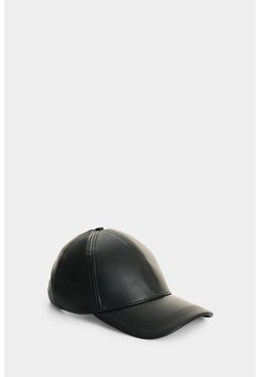 Gorra En Cuero Para Hombre Nacar Gorra En Cuero Para Hombre Nacar Negro S VÉLEZ