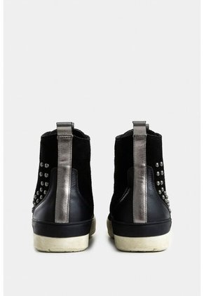 Tenis Bota En Cuero Gamuza Para Mujer Paraíso Tenis Bota En Cuero Gamuza Para Mujer Paraíso Negro 41 VÉLEZ