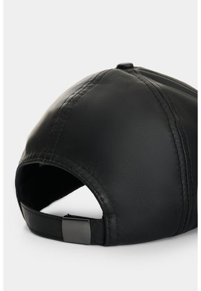 Gorra En Cuero Para Hombre Nacar Gorra En Cuero Para Hombre Nacar Negro S VÉLEZ
