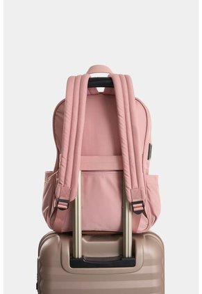 Morral Broni De Lona Para Mujer Versátil Morral Broni De Lona Para Mujer Versátil Rosado VÉLEZ