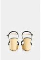 Sandalia Plataforma De Cuero Para Mujer Elia Sandalia Plataforma De Cuero Para Mujer Elia Negro 36 VÉLEZ de Vélez