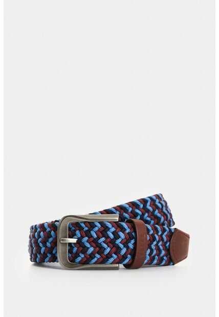 Cinturón Trenzado Para Hombre Zafiro 2 Cinturón Trenzado Para Hombre Zafiro 2 Vinotinto 34 VÉLEZ