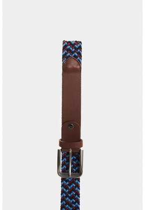 Cinturón Trenzado Para Hombre Zafiro 2 Cinturón Trenzado Para Hombre Zafiro 2 Vinotinto 34 VÉLEZ