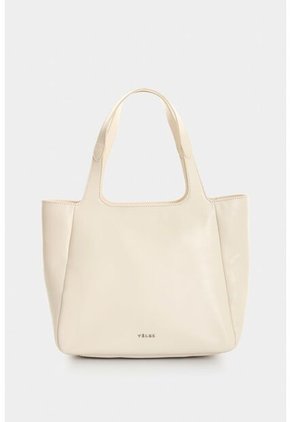 Shopping De Cuero Para Mujer Ailana Shopping De Cuero Para Mujer Ailana Blanco VÉLEZ