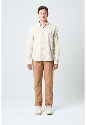 Camisa Manga Larga Wezen Para Hombre Bordada Camisa Manga Larga Wezen Para Hombre Bordada Arena XL VÉLEZ