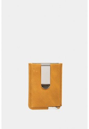 Porta Documentos De Cuero Miniwallet Porta Documentos De Cuero Miniwallet Mostaza VÉLEZ