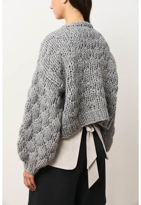 Cardigan Tejido Para Mujer Luzia Cardigan Tejido Para Mujer Luzia Gris XL VÉLEZ