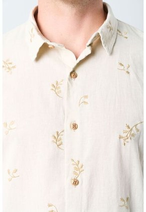 Camisa Manga Larga Wezen Para Hombre Bordada Camisa Manga Larga Wezen Para Hombre Bordada Arena XL VÉLEZ