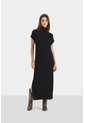 Vestido Amanita Tejido Para Mujer Cuello Tortuga Vestido Amanita Tejido Para Mujer Cuello Tortuga Negro 08 VÉLEZ de Vélez