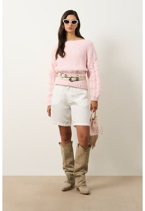 Sweater Para Mujer Icaro Sweater Para Mujer Icaro Natural L VÉLEZ
