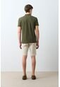 Polo Para Hombre Semi Fit Detalle Jacquard Polo Para Hombre Semi Fit Detalle Jacquard Verde Oliva S VÉLEZ de Vélez