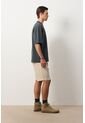 Camiseta Relaxed Fit Para Hombre Camiseta Relaxed Fit Para Hombre Gris Pistola M VÉLEZ de Vélez