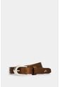 Cinturón Unifaz De Cuero Folia Para Mujer Dunas Cinturón Unifaz De Cuero Folia Para Mujer Dunas Bronce M VÉLEZ de Vélez