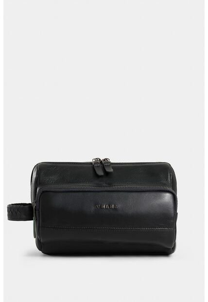 Organizador De Viaje Alessio De Cuero Para Hombre Manija Trenzada Organizador De Viaje Alessio De Cuero Para Hombre Manija Trenzada Negro VÉLEZ