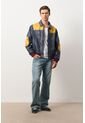 Chaqueta Bomber En Cuero Envejecido Para Hombre Chaqueta Bomber En Cuero Envejecido Para Hombre Multicolor M VÉLEZ de Vélez