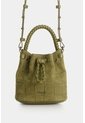 Bandolera En Gamuza Para Mujer Bruma Bandolera En Gamuza Para Mujer Bruma Verde Oliva VÉLEZ de Vélez