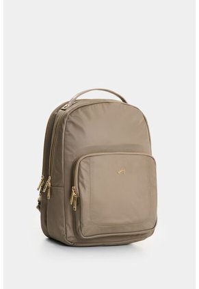 Morral Púrpura En Lona Para Mujer Casual Morral Púrpura En Lona Para Mujer Casual Gris VÉLEZ