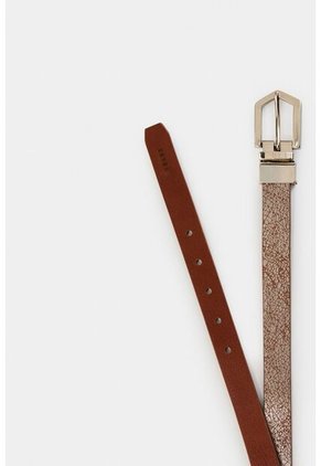 Cinturón Doble Faz De Cuero Para Mujer Miramar Cinturón Doble Faz De Cuero Para Mujer Miramar Plata XL VÉLEZ