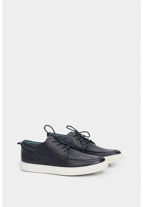 Botas Casual Replay De Cuero Para Hombre Liso Azul Botas Casual Replay De Cuero Para Hombre Liso Azul 40 VÉLEZ