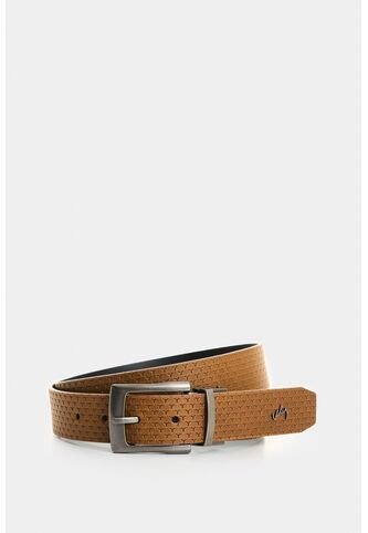 Cinturón Doble Faz De Cuero Para Hombre Gael Cinturón Doble Faz De Cuero Para Hombre Gael Miel 38 VÉLEZ Vélez