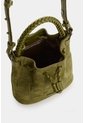 Bandolera En Gamuza Para Mujer Bruma Bandolera En Gamuza Para Mujer Bruma Verde Oliva VÉLEZ de Vélez