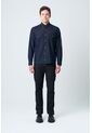 Camisa Manga Larga Brescia Para Hombre Semi Fitted Camisa Manga Larga Brescia Para Hombre Semi Fitted Azul Oscuro S VÉLEZ de Vélez