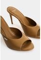 Sandalia Tacón De Cuero Para Mujer Ocean Sandalia Tacón De Cuero Para Mujer Ocean Miel 37 VÉLEZ de Vélez