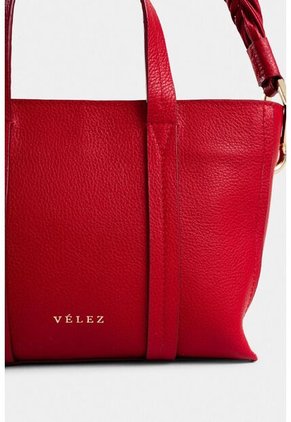 Manos Libres Alessia De Cuero Para Mujer Cargadera Trenzada Manos Libres Alessia De Cuero Para Mujer Cargadera Trenzada Rojo Vélez