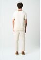 Camiseta Tejida Manga Corta Para Hombre Luminia Camiseta Tejida Manga Corta Para Hombre Luminia Crema L VÉLEZ de Vélez