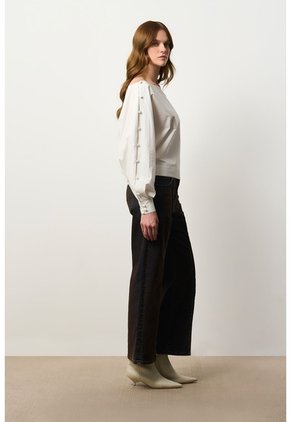 Camisa Oversize Para Mujer Savia Camisa Oversize Para Mujer Savia Crema M VÉLEZ