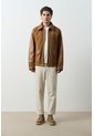 Chaqueta De Cuero Para Hombre Nila 2 Chaqueta De Cuero Para Hombre Nila 2 Miel M VÉLEZ de Vélez