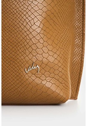 Shopping De Cuero Grabado Para Mujer Calafate 2 Shopping De Cuero Grabado Para Mujer Calafate 2 Miel VÉLEZ