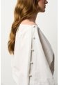 Camisa Oversize Para Mujer Savia Camisa Oversize Para Mujer Savia Crema M VÉLEZ de Vélez