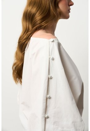 Camisa Oversize Para Mujer Savia Camisa Oversize Para Mujer Savia Crema M VÉLEZ