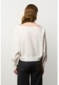 Camisa Oversize Para Mujer Savia Camisa Oversize Para Mujer Savia Crema M VÉLEZ de Vélez