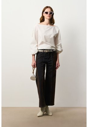 Camisa Oversize Para Mujer Savia Camisa Oversize Para Mujer Savia Crema M VÉLEZ