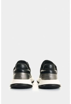 Tenis De Cuero Y Folia Para Mujer Ocaso Tenis De Cuero Y Folia Para Mujer Ocaso Negro 36 VÉLEZ