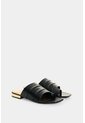 Sandalia Plana En Cuero Para Mujer Xinca Sandalia Plana En Cuero Para Mujer Xinca Negro 37 VÉLEZ de Vélez