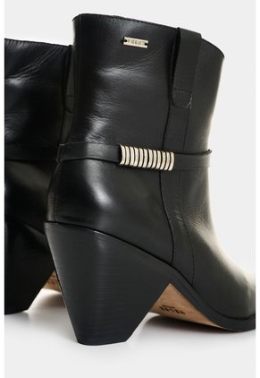 Botines Con Puntera Metálica De Mujer Senda Botines Con Puntera Metálica De Mujer Senda Negro 38 VÉLEZ