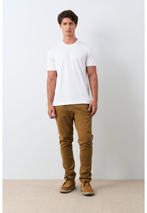 Camiseta Micropima Arizona Para Hombre Semi Ajustada Camiseta Micropima Arizona Para Hombre Semi Ajustada Blanco L VÉLEZ