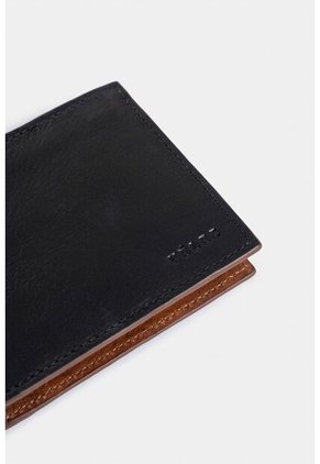 Billetera Sunlight De Cuero Para Hombre Contraste Billetera Sunlight De Cuero Para Hombre Contraste Negro VÉLEZ