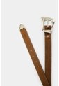 Cinturón Unifaz De Cuero Para Mujer Gael Cinturón Unifaz De Cuero Para Mujer Gael Bronce M VÉLEZ de Vélez