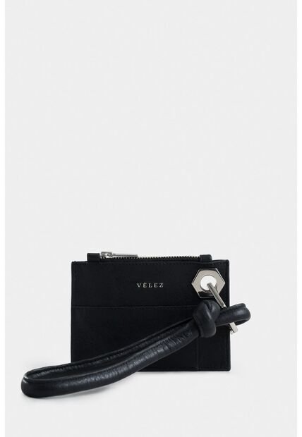 Porta Documentos Elaine De Cuero Para Mujer Manija Removible Porta Documentos Elaine De Cuero Para Mujer Manija Removible Negro Vélez