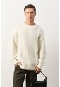 Sweater Tejido Para Hombre Raices Sweater Tejido Para Hombre Raices Crema S VÉLEZ de Vélez