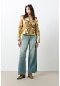 Chaqueta Biker De Cuero Folia Efecto Craquelado Para Mujer Royal Inti Chaqueta Biker De Cuero Folia Efecto Craquelado Para Mujer Royal Inti Dorado L VÉLEZ de Vélez